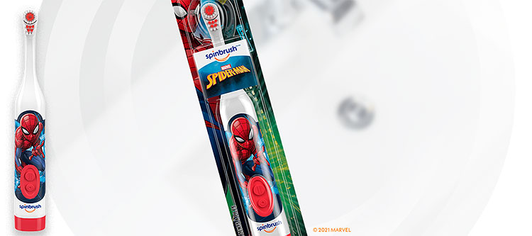 Spinbrush Spider-Man kids toothbrush